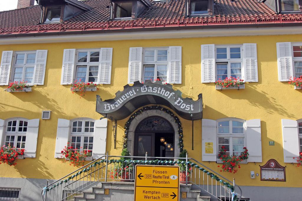 Hotel Gasthof Post Nesselwang Exteriör bild